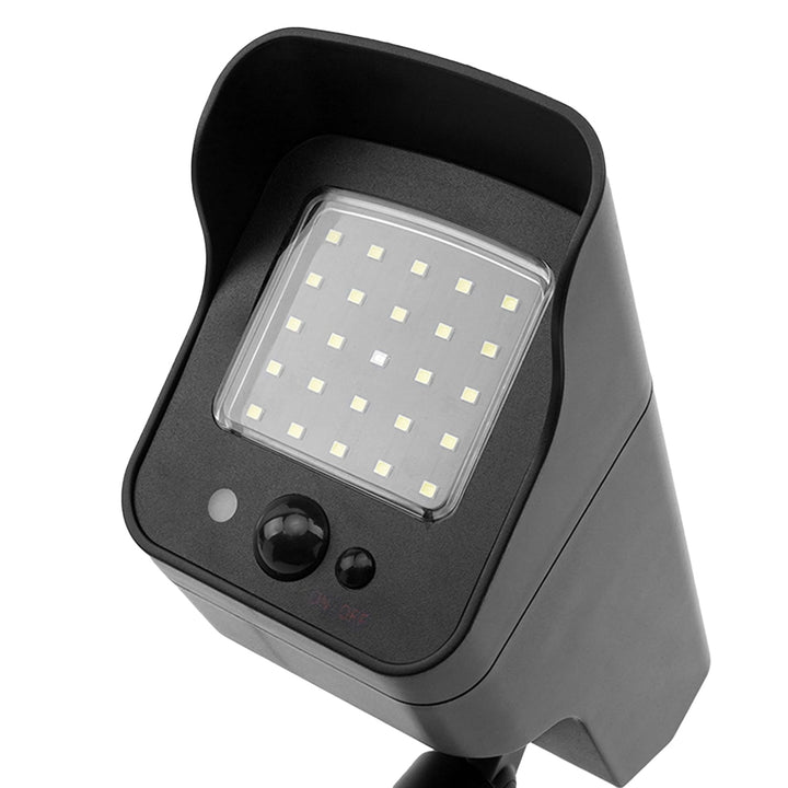 SOL1803S kameraattrap solcelledrevet blinkende LED-diode bevægelsessensor LED-belysning gratis klistermærke