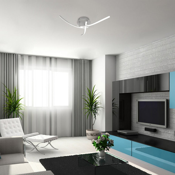 Rabalux loftslampe, naturlig hvid, 22 W, 4000 K, 1400 lm, Tatjana