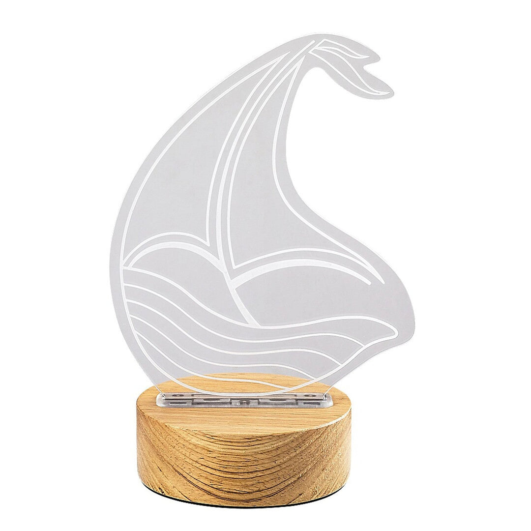 Rabalux lampe, dekorativ, LED, 2W, sejlbåd, Akali