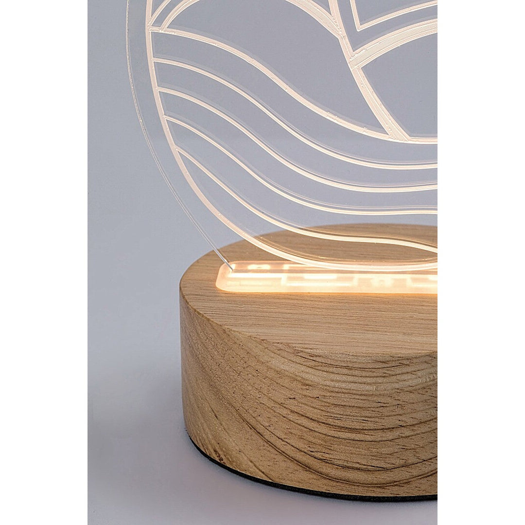 Rabalux lampe, dekorativ, LED, 2W, sejlbåd, Akali