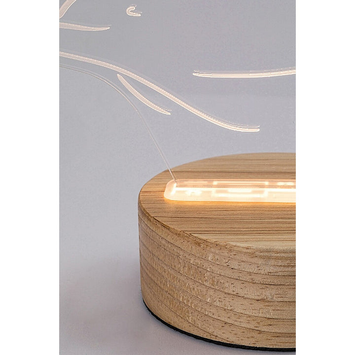 Rabalux lampe, dekorativ, LED, 2W, delfin, Akali
