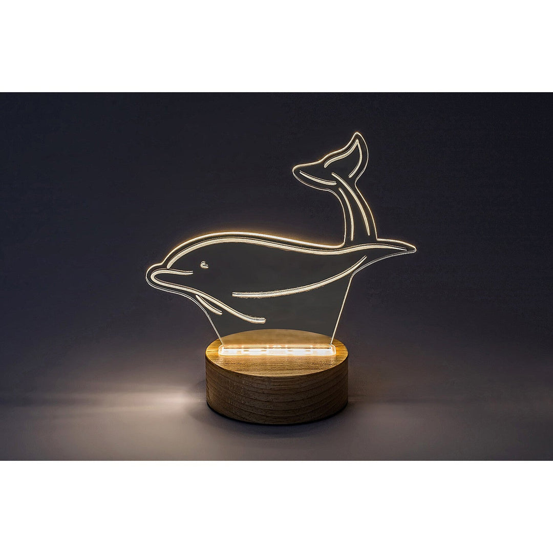 Rabalux lampe, dekorativ, LED, 2W, delfin, Akali