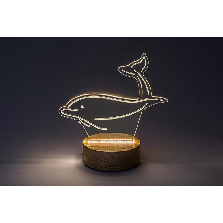 Rabalux lampe, dekorativ, LED, 2W, delfin, Akali
