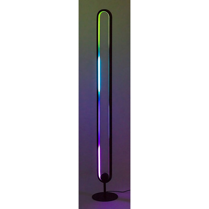 Rabalux-lampe, stående, LED 19W, RGB, med fjernbetjening, Barto