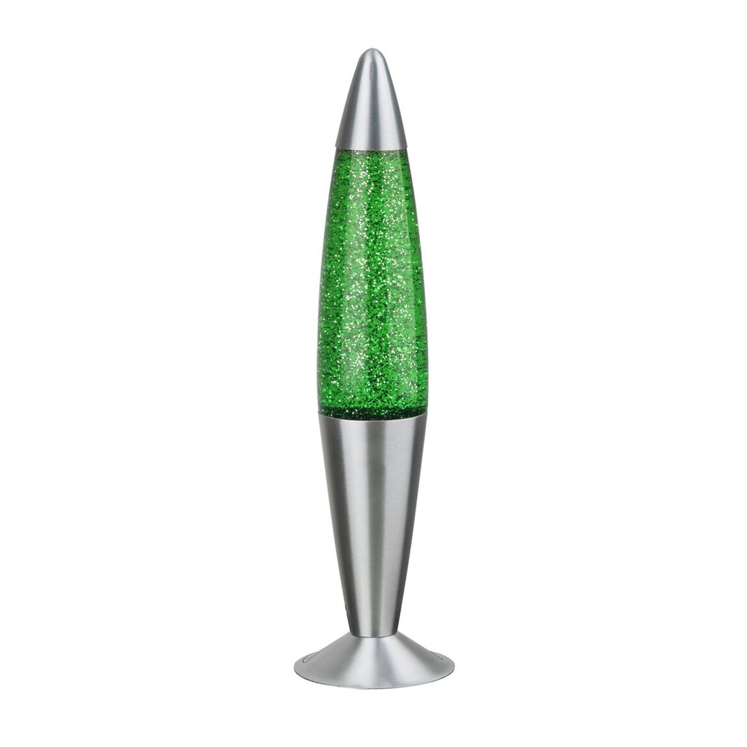 Rabalux-lampe, lava-type, med glitter, 25 W, grøn, Glitter