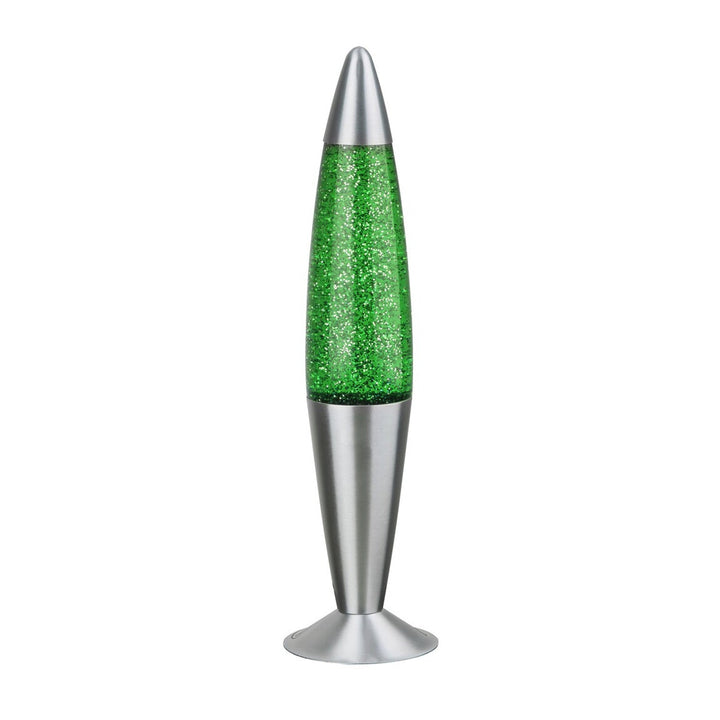 Rabalux-lampe, lava-type, med glitter, 25 W, grøn, Glitter
