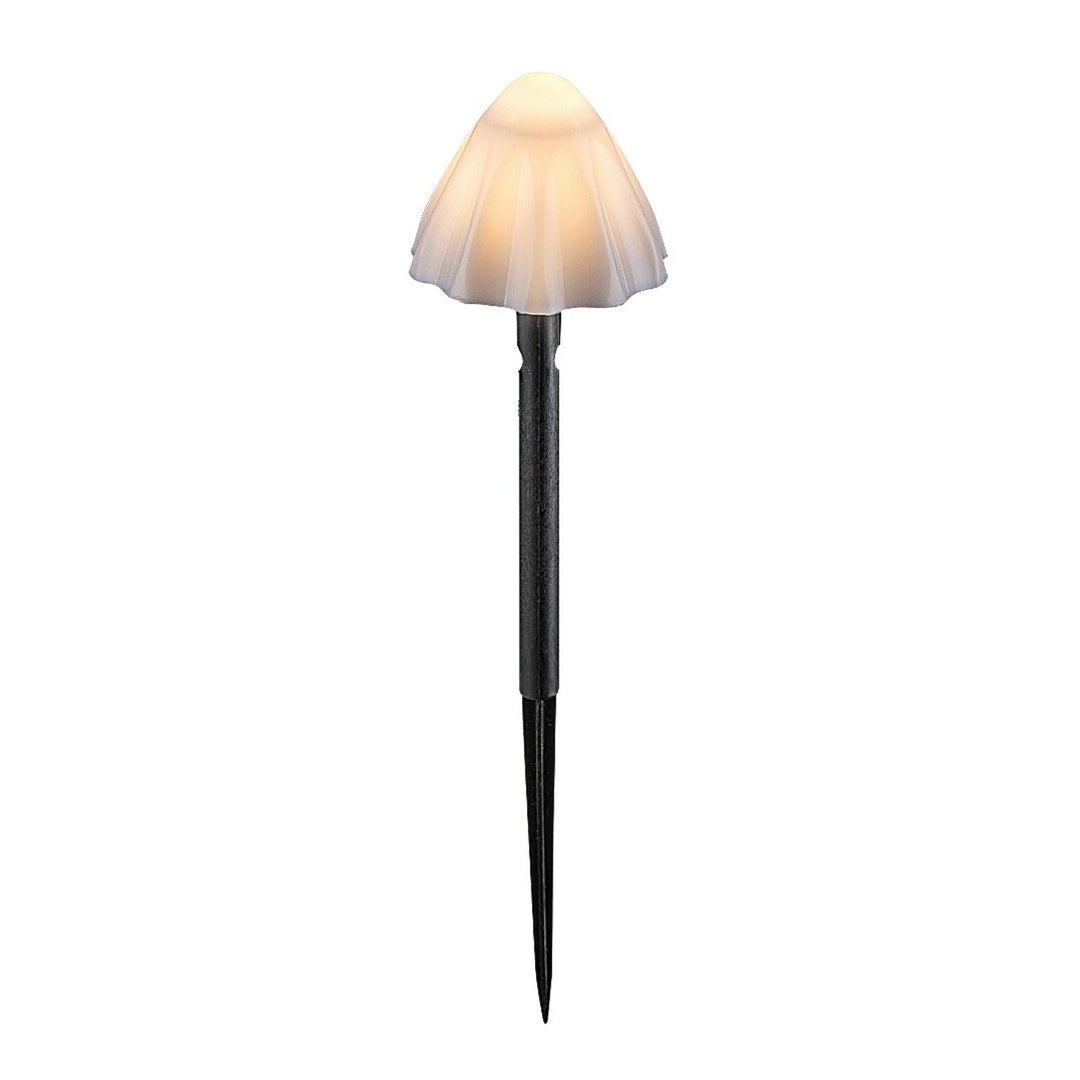 Rabalux solcellelamper, 10 armaturer, LED, IP44, svampeformet lampeskærm, Skadar