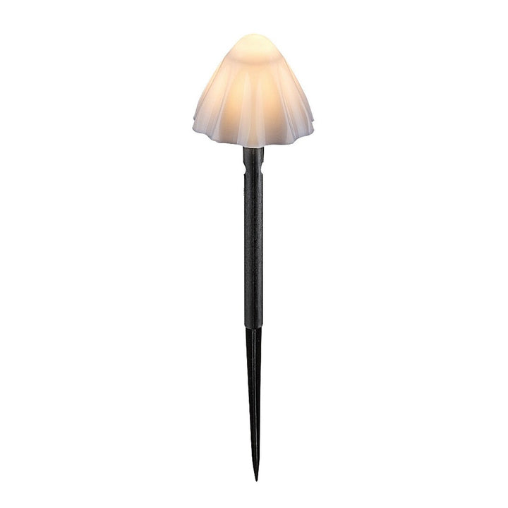 Rabalux solcellelamper, 10 armaturer, LED, IP44, svampeformet lampeskærm, Skadar