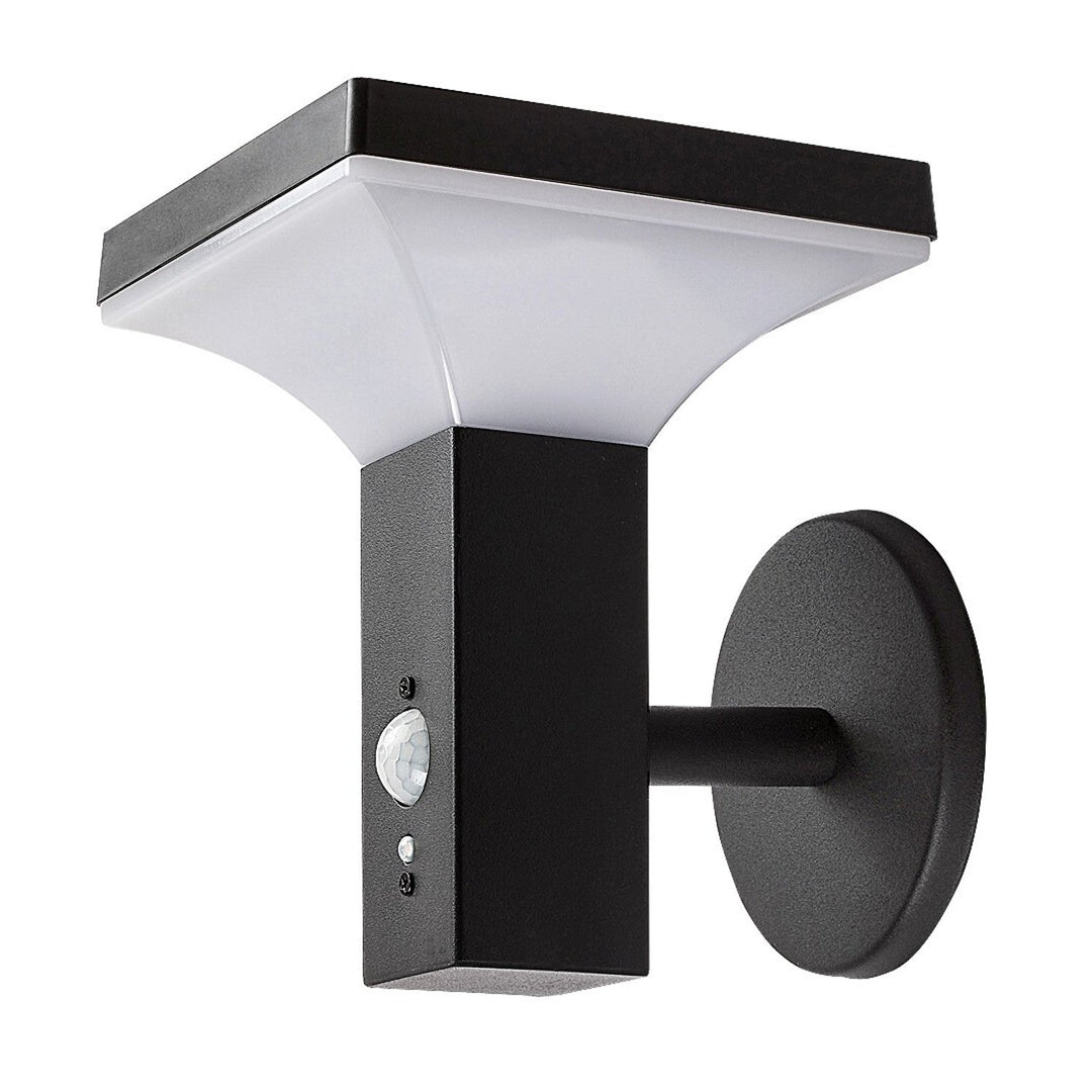 Rabalux-lampe, væglampe, udendørs, solcellelampe, IP44, LED 4W, Geleen