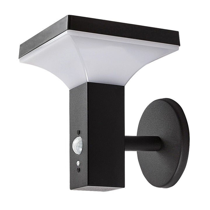 Rabalux-lampe, væglampe, udendørs, solcellelampe, IP44, LED 4W, Geleen