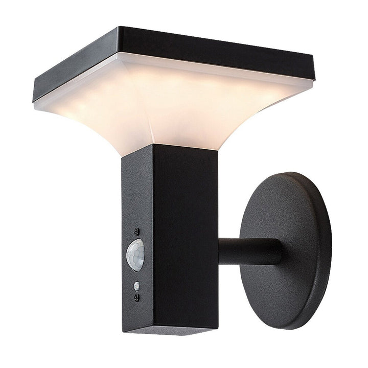Rabalux-lampe, væglampe, udendørs, solcellelampe, IP44, LED 4W, Geleen