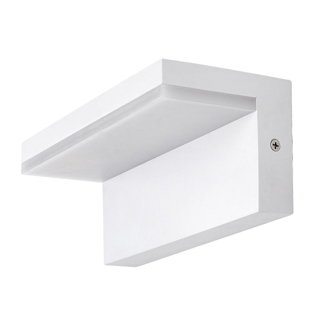 Rabalux-lampe, væglampe, udendørs, LED, 10 W, IP54, hvid, Zaragoza