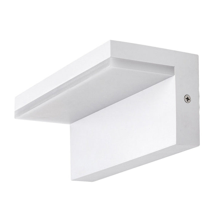 Rabalux-lampe, væglampe, udendørs, LED, 10 W, IP54, hvid, Zaragoza