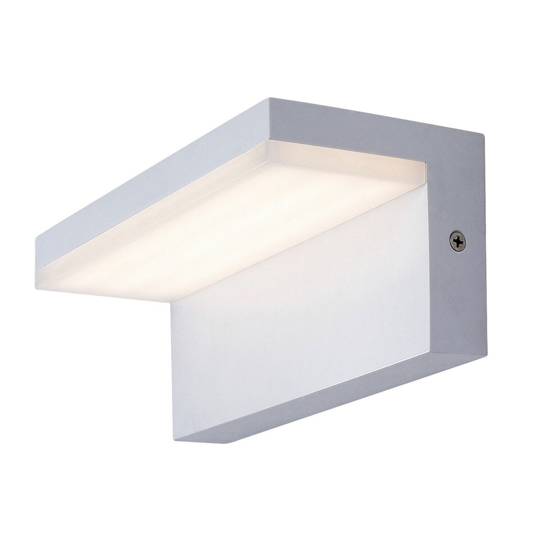 Rabalux-lampe, væglampe, udendørs, LED, 10 W, IP54, hvid, Zaragoza