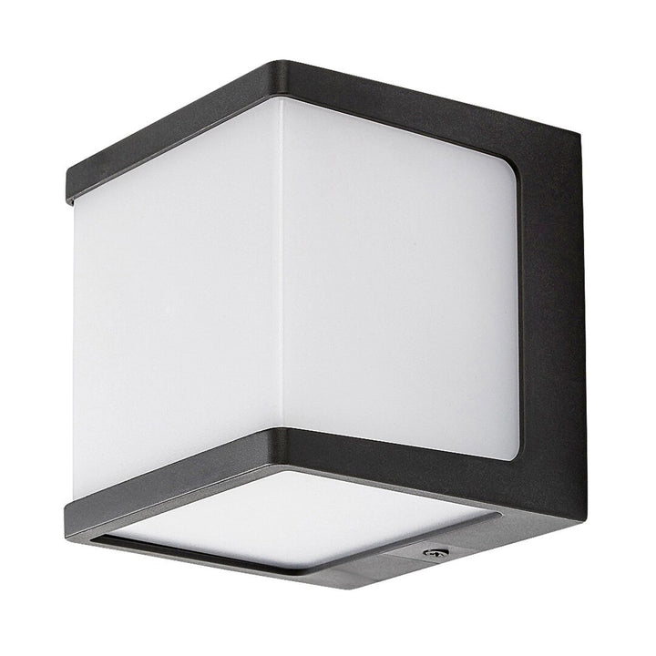 Rabalux-lampe, udendørs, vægmonteret, LED 10 W, IP54, antracit, Rennes