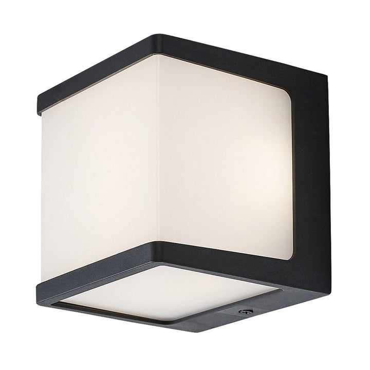 Rabalux-lampe, udendørs, vægmonteret, LED 10 W, IP54, antracit, Rennes