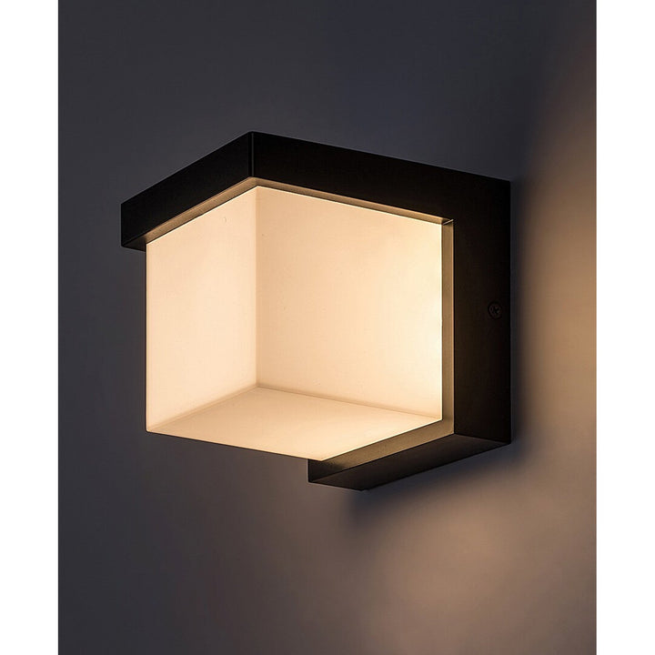 Rabalux lampe, udendørs, vægmonteret, LED 10W, IP54, sort, Andelle