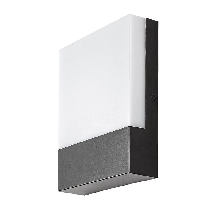 Rabalux lampe, udendørs, vægmonteret, LED 10W, IP44, sort, Gimone