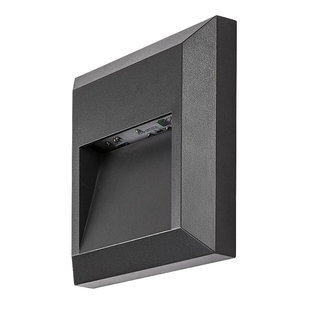 Rabalux-lampe, væglampe, udendørs, LED 4W, antracit, Trento