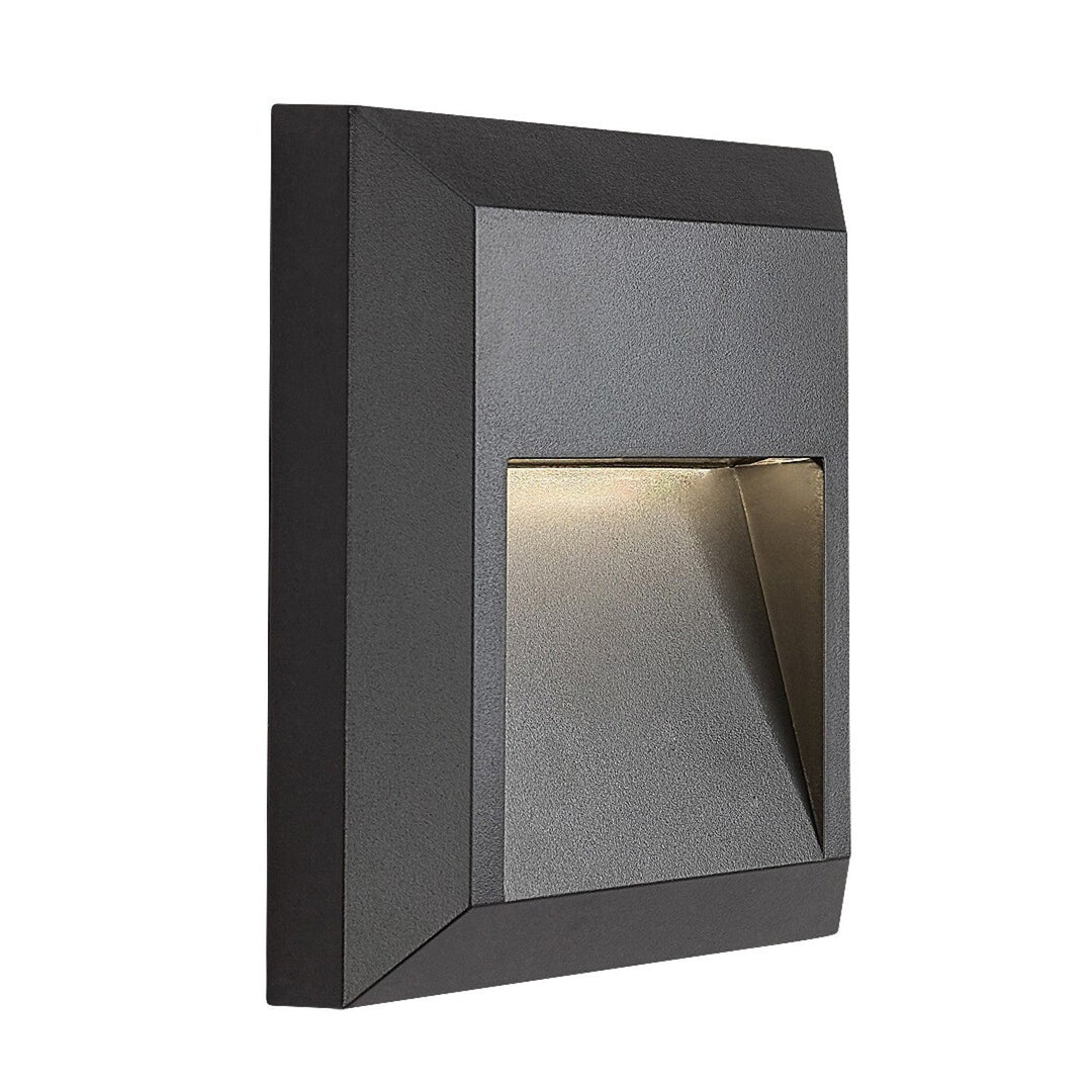 Rabalux-lampe, væglampe, udendørs, LED 4W, antracit, Trento