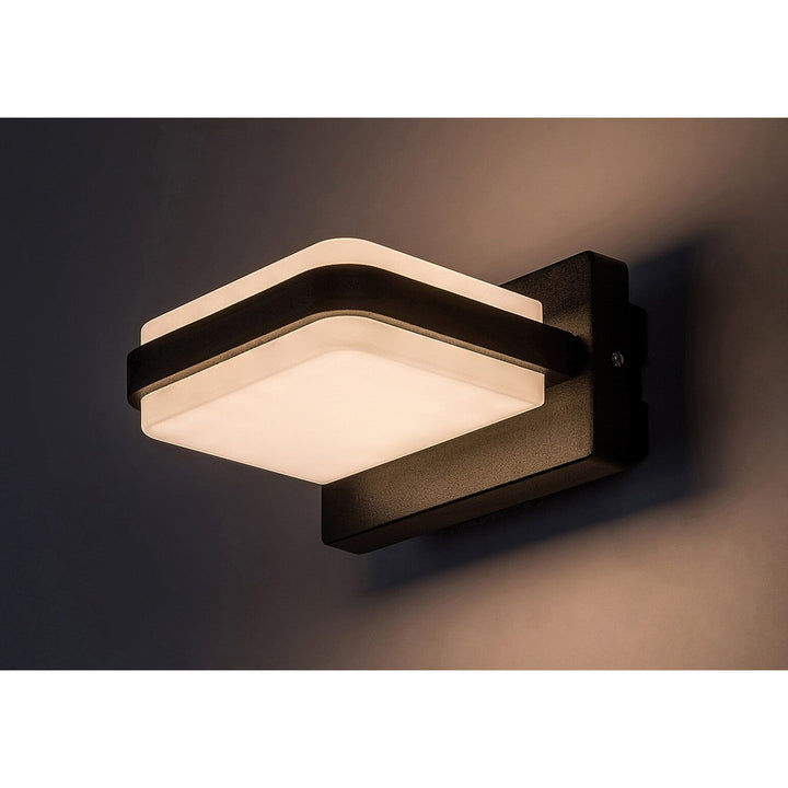 Rabalux-lampe, udendørs, vægmonteret, IP44, LED, 12 W, Gendt