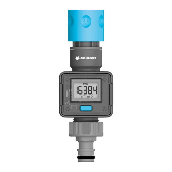 Cellfast flowmåler, LCD-display, IPX6, Counter IDEA