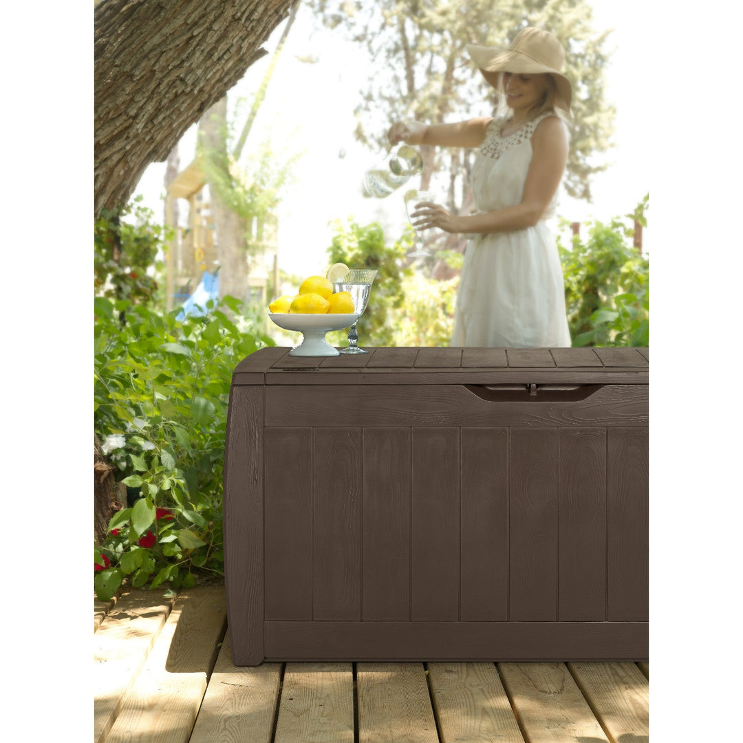 Keter havekasse, kapacitet 270 l, brun, Hollywood
