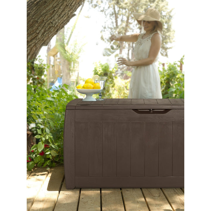 Keter havekasse, kapacitet 270 l, brun, Hollywood