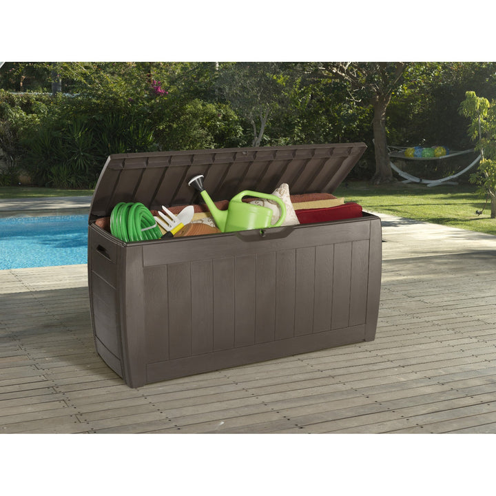 Keter havekasse, kapacitet 270 l, brun, Hollywood