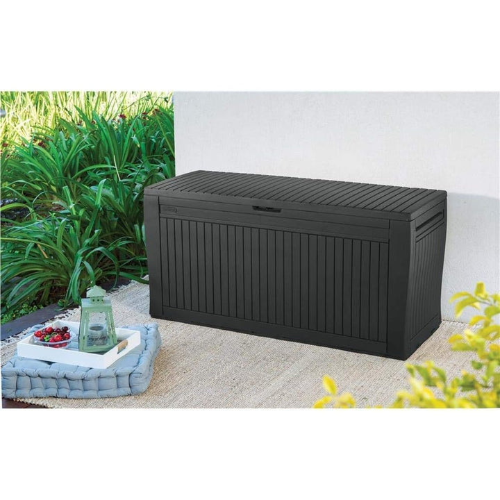 Haveboks, grafit, 270 l, Comfy Storage Box