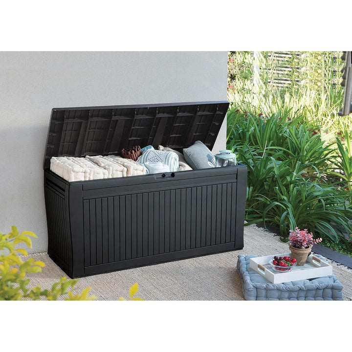 Haveboks, grafit, 270 l, Comfy Storage Box