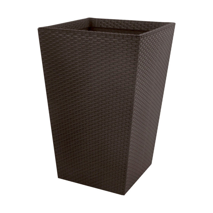 Keter blomsterkrukke, rektangulær, højde 57 cm, brun, Rattan Planter M