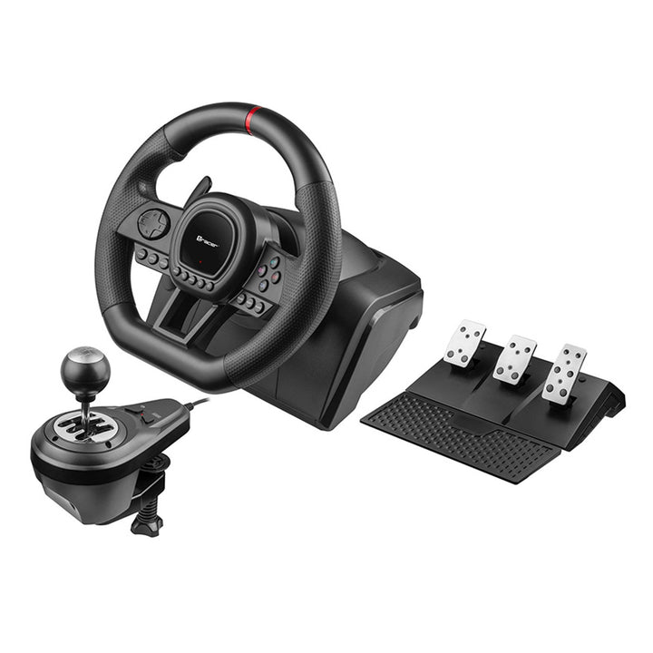 Tracer-rat, gearkasse, pedaler, til PC PS3 PS4 Xbox One Xbox360 Switch, Simracer