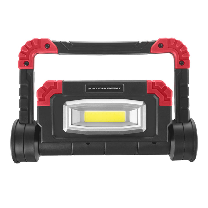 Maclean LED COB arbejdslampe, 300 lm, 3 lysindstillinger, strømforsyning 4xAA, farvetemperatur 6500K, MCE439