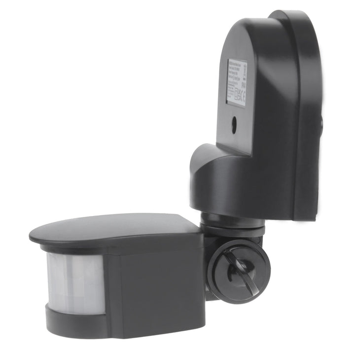 Vægmonteret bevægelses- og skumringsensor Maclean 180° max 1200W grå MCE25 GR