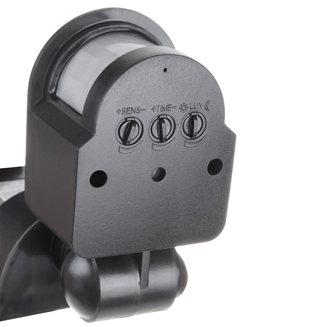 Vægmonteret bevægelses- og skumringsensor Maclean 180° max 1200W grå MCE25 GR
