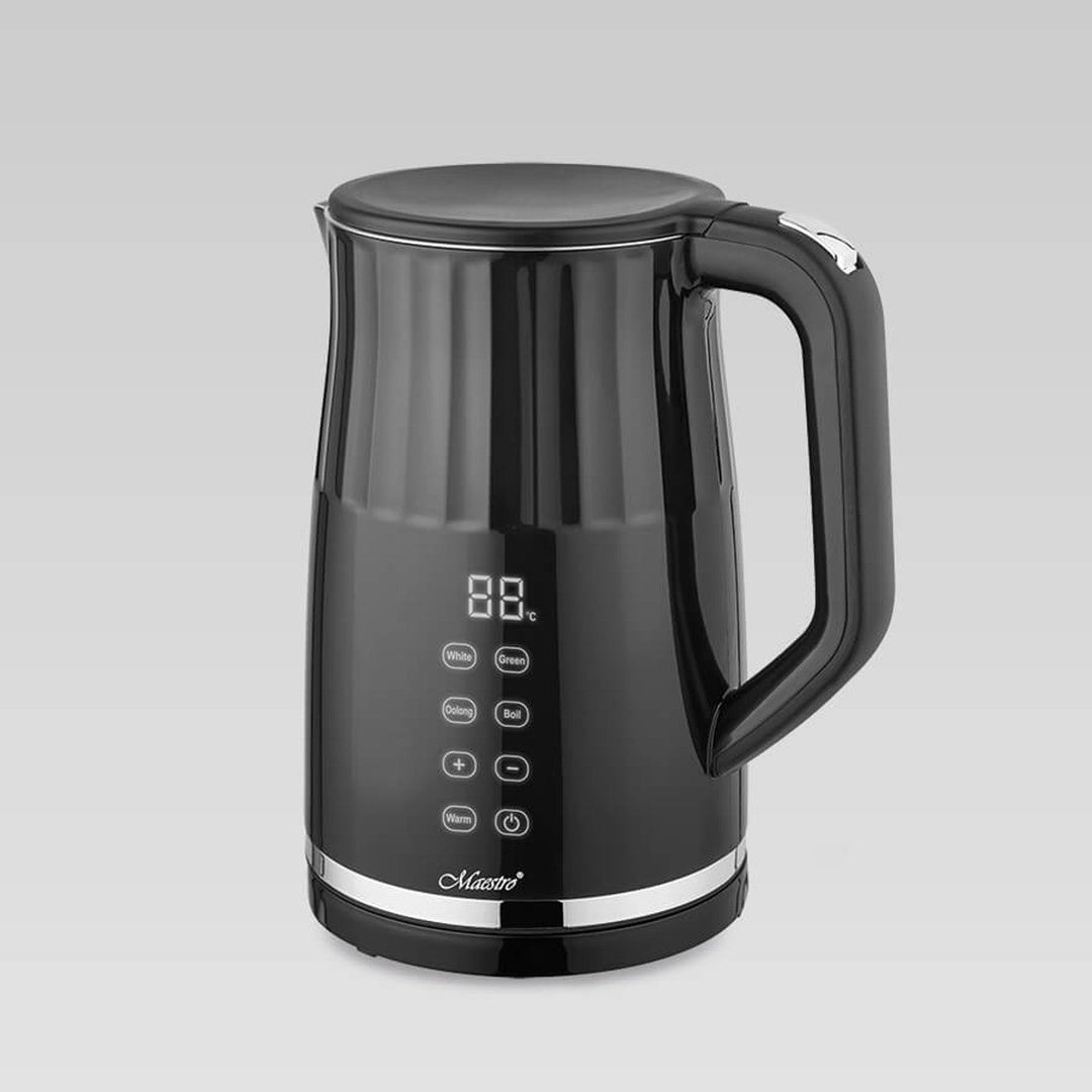 Maestro elkedel, trådløs, berøringsfølsom panel, 1,7 l, 2200 W, MR-039 – britisk stik