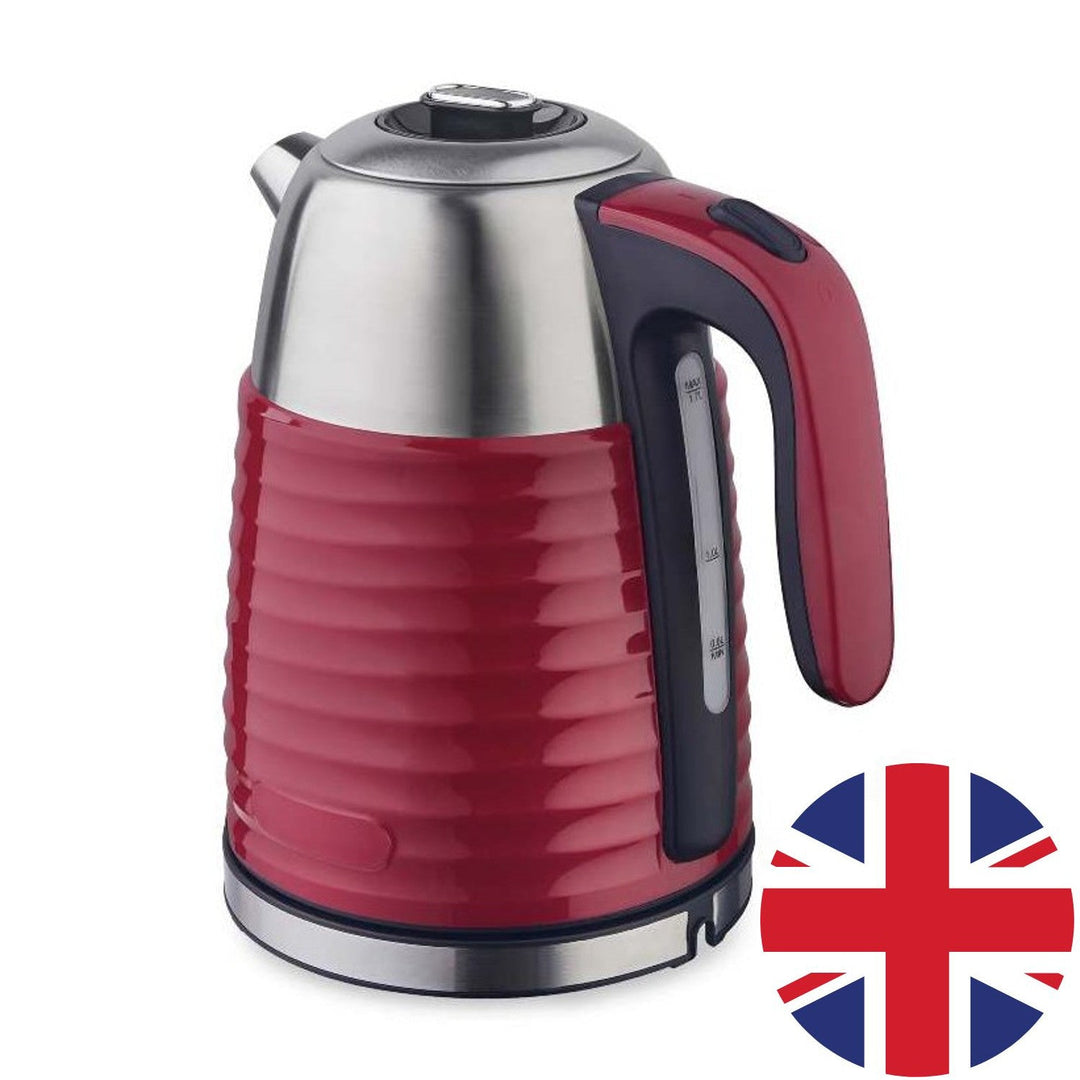 Elkedel 1,7 l Maestro MR-051-RED, rød farve - britisk stik