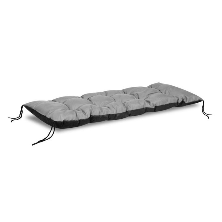 AIO havestolspude, til bænk, gynge, vandtæt, grå, 150x50 cm, PODOGR150/50C-SZ