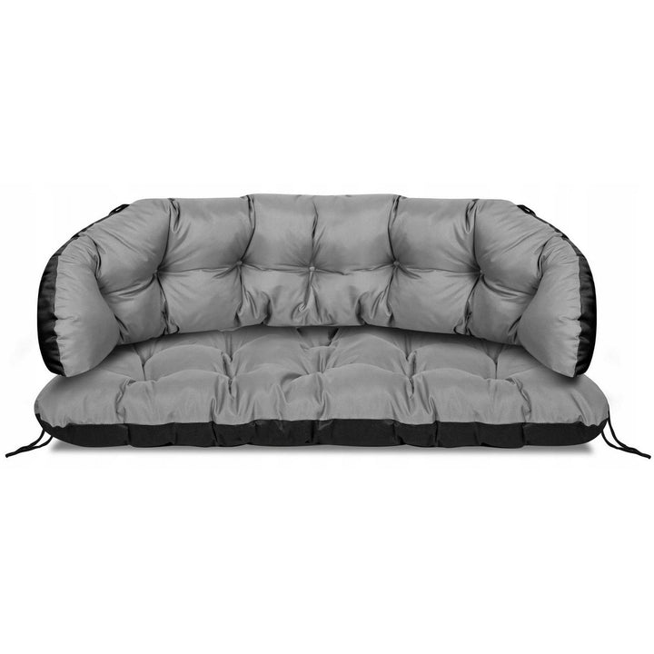 AIO havestolspude, til bænk, sofa, vandtæt, grå, 190x40 cm, PODKANA190/40