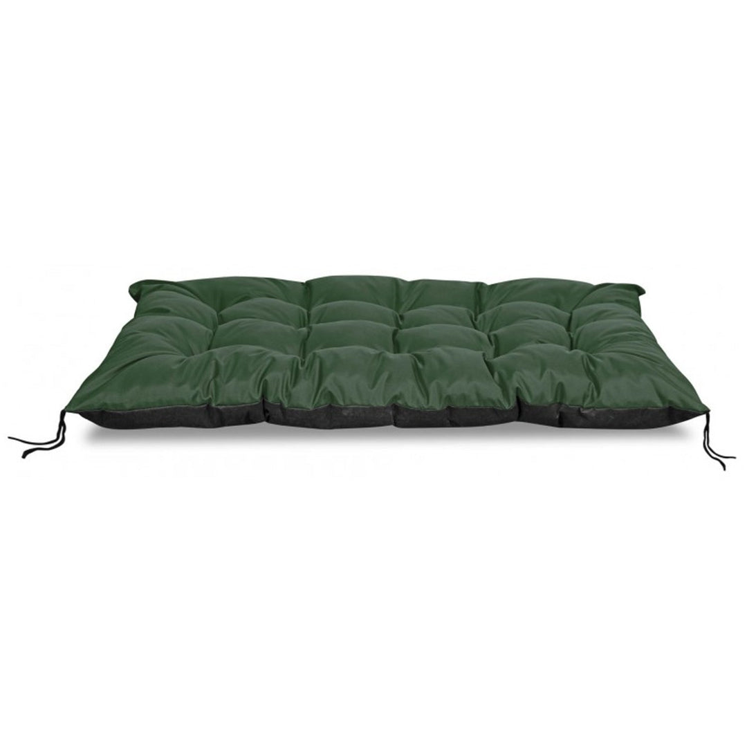 Vandtæt havepude til paller, grøn, 120 x 80 cm, sæde til bænk af EUROPALET i grøn farve