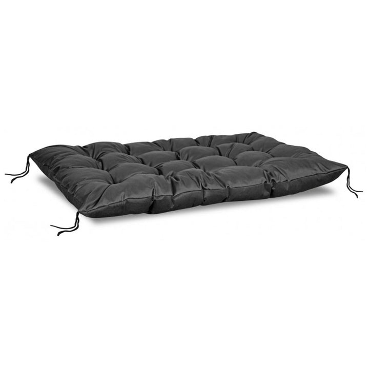 Vandtæt havepude til paller, sort, 120 x 80 cm, sæde til bænk af EUROPALET i sort