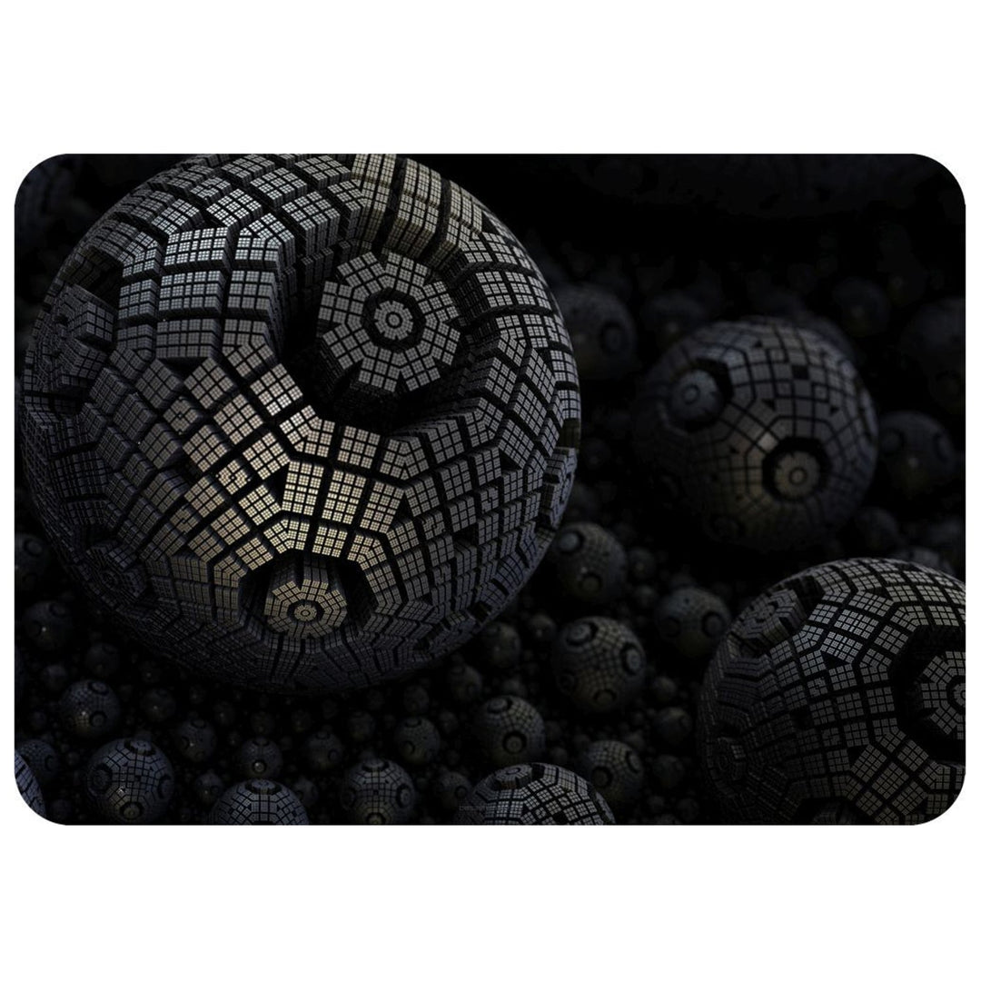 Bertoni skrivebordsunderlag, af filt, 50x70 cm, Fractal