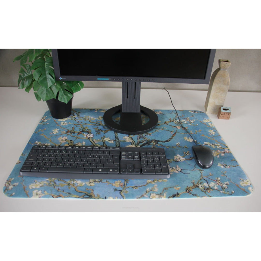 Bertoni skrivebordsunderlag, af filt, 50x70 cm, Almond