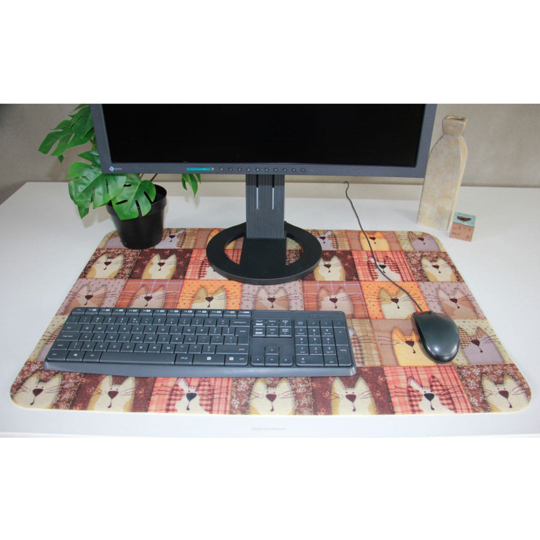 Bertoni skrivebordsunderlag, af filt, 50x70 cm, Pexeso Beige