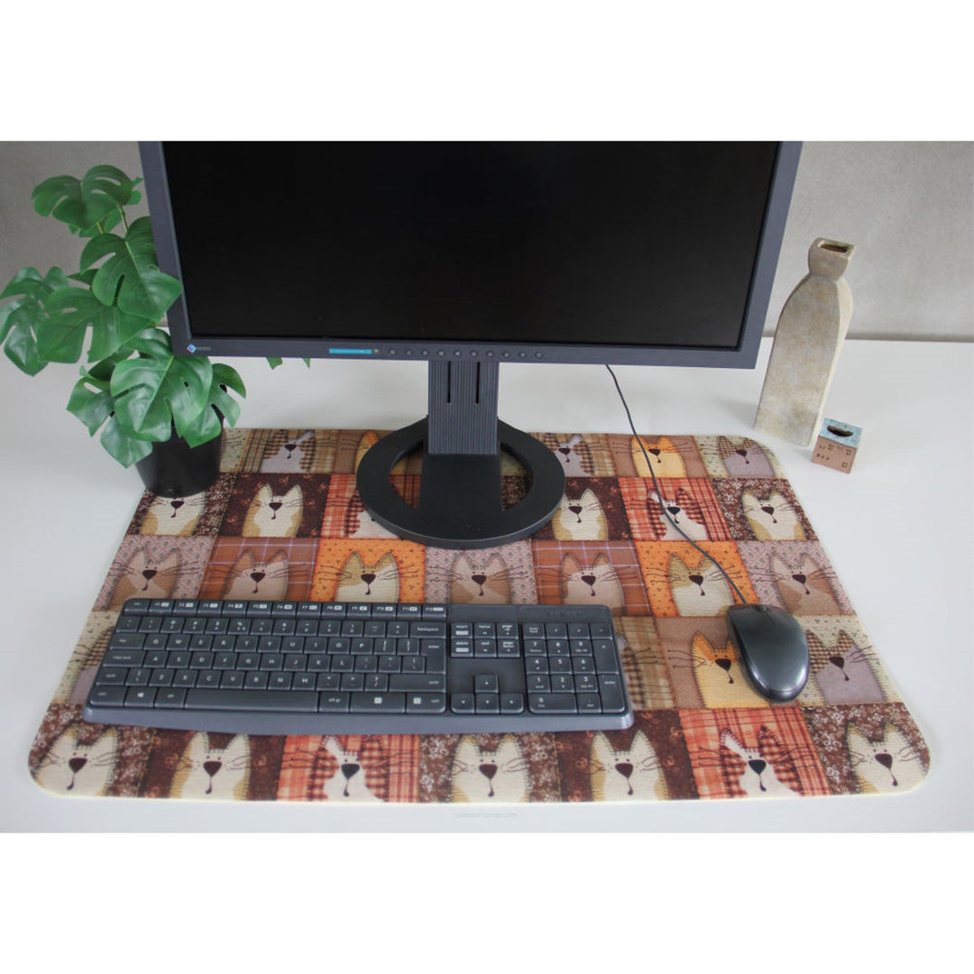Bertoni skrivebordsunderlag, af filt, 50x70 cm, Pexeso Beige