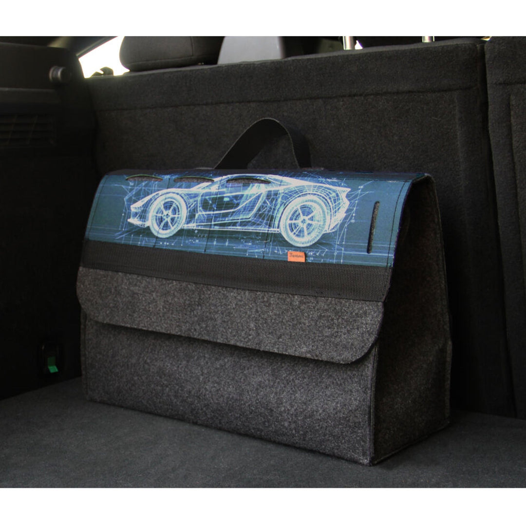 Arco Design taske, organizer til bilbagagerum, 46x20 cm, B-LUX Automotive
