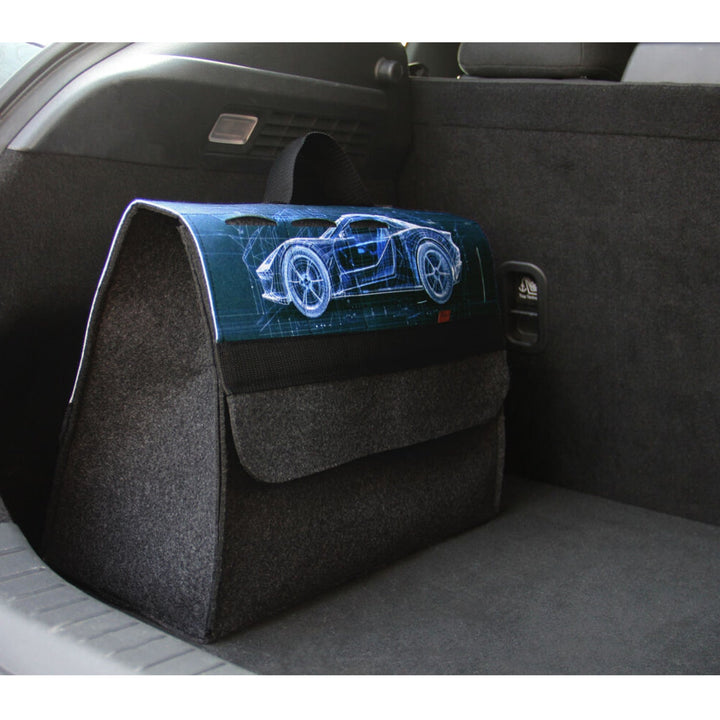 Arco Design taske, organizer til bilbagagerum, 46x20 cm, B-LUX Automotive