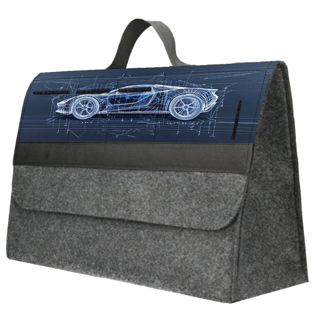 Arco Design taske, organizer til bilbagagerum, 46x20 cm, B-LUX Automotive