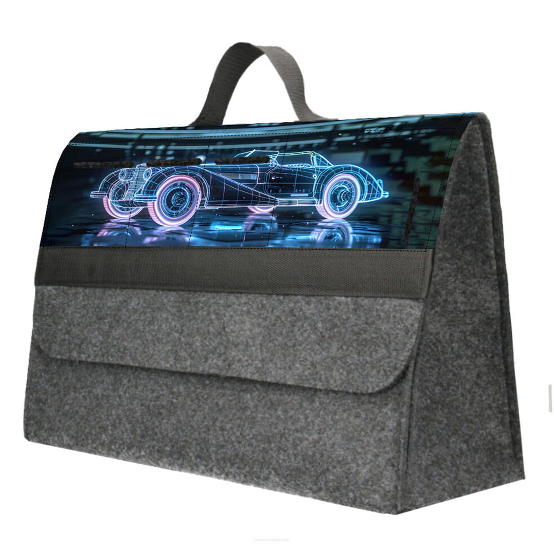 Arco Design taske, organizer til bilbagagerum, 46x20 cm, B-LUX Oldtimer